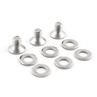 Practical Bolts Stainless Steel Washers Silver Bicycle Bike Chainguide