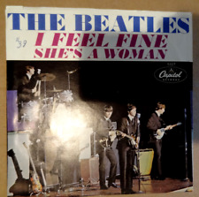 The Beatles I Feel Fine / She's A Woman Capitol 5327 45 RPM 7"  Single w/PS EX