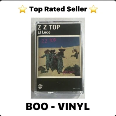 ZZ Top El Loco cassette Germany Warner Bros. 1981 cassette K456929 Ex / M - Image 1 of 4