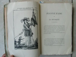 JEANNE D'ARC ET LA MUSIQUE. Bibliographie musicale, 1909. - Picture 1 of 8