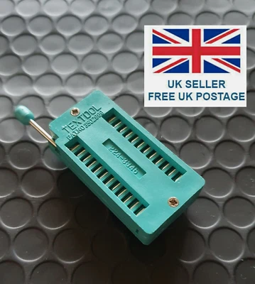 ZIF Buchse 0,6" breit 24-polig Buchse DIP DIL - Bild 1 von 4