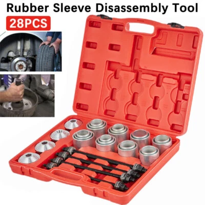 Silentlager Abzieher Werkzeug Buchsen Druckhülsen Set Montage Demontage 28-tlg - Bild 1 von 4