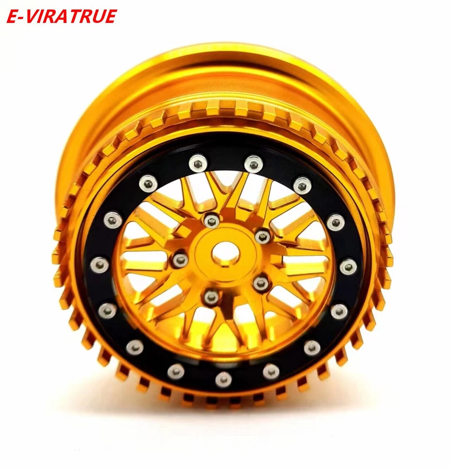 E-VIRATRUE 2.2/3.0''Aluminum Wheel For TRAXXAS Drag Slash 4x4 1/10 (1pcs) - Image 1 of 1