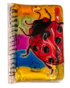 RUBRICA TELEFONICA AGENDA COPERTINA GEL COCCINELLA CM 15,5 x 11,5 CON 26 FOGLI - Imagen 1 de 3