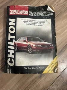 Chilton GM Deville Fleetwood Eldorado Seville 1990-98 Repair Manual - Picture 1 of 8