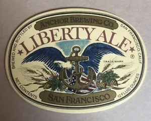 Anchor Brewing Company Bieruntersetzer-San Francisco California-Liberty Ale-Typ 1 - Bild 1 von 2