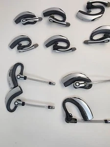 (10) Auriculares de gancho Plantronics CS70N/HL10 plateados probados + extra... - Imagen 1 de 7