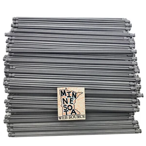 50 NEW Knex Dark Gray Rods Long 7-1/2" - Standard K'nex Replacement Parts - Picture 1 of 7