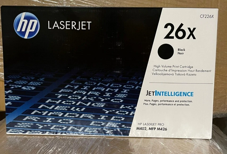 Cartucho de tóner HP 26X CF226X negro, CAJA SELLADA - NUEVO    Foto 1 de 1