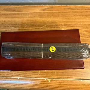 Martial Arts Brown Double Wrap Black Stripe Belt Size 2 - Picture 1 of 5