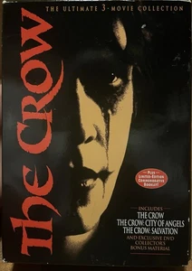 The Crow Ultimate Collector’s DVD Box Set (3-Movie + Bonus Disc & Booklet) - Imagen 1 de 3