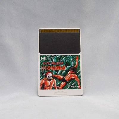 FIRE PROWRESTLING COMBINATION TAG PC Engine HuCARD Card Only NEC Tested NTSC-J - Image 1 of 2