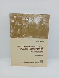 Introduzione storica al diritto moderno e contemporaneo - Mario Ascheri - Imagen 1 de 6