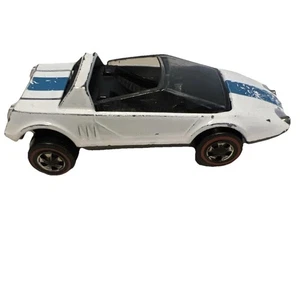 Hot Wheels Redline Jack Rabbit Special 1969 USA White On White, Mattel Toy - Picture 1 of 6