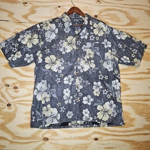 Vintage Ocean Pacific Hawaiian Shirt Men’s Size XL Op Sport Floral Button Up - Picture 1 of 12