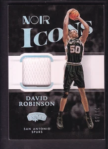 2021-22 David Robinson /99 Jersey Panini Noir Icons - Picture 1 of 2