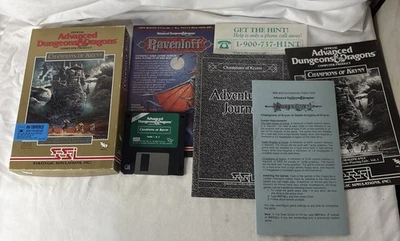 Advanced Dungeons & Dragons: Champions of Krynn (IBM PC, 1990, 3.5") Big Box - Image 1 of 4