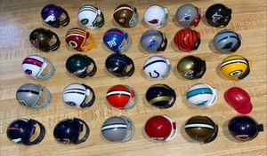 Lot 29 Teams SMALL - PRO FOOTBALL HELMETS - Franklin + 1 B-Ball Helmet - Picture 1 of 13