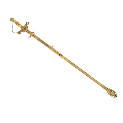 Оригинальный масонский винтажный меч тамплиеров с ножнами EMT сэр Пол Тейлор - Изображение 1 из 4