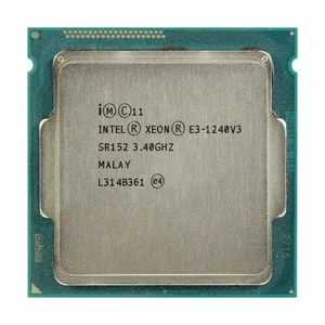 Intel Xeon E3-1240V3 CPU Quad Core 3.4GHz 8M SR152 LGA1150 Processors - Picture 1 of 1