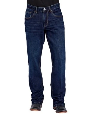 Stetson Western Jeans Men 1313 Modern Blue 11-004-1313-4099 BU - Image 1 of 3