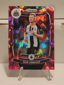 Panini Prizm Premier League 2021-22 - Sean Longstaff #36 Pink Ice Prizm - Imagen 1 de 2