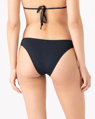 Roxy Beach Classics Moderate Bikini Bottom - Women's - Medium / Anthracite - Image 1 of 4
