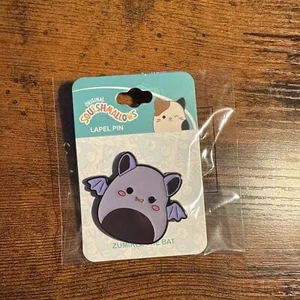 Squishmallows Zumirez Vampire Bat Exclusive Limited-Edition Jazwares Enamel Pin - Picture 1 of 2