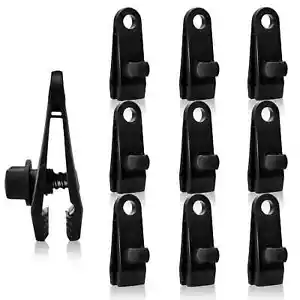 10 Pcs Heavy Duty Tarp Clips Awning Tarp Clamps for Canopy Outdoor Camping - Picture 1 of 6