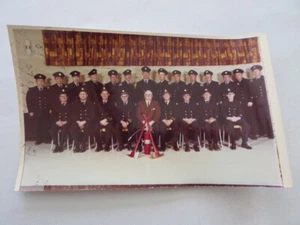 Vintage Feuerwehr Firmenfoto Foto - 23 Feuerwehrleute - Kanadier - Bild 1 von 6