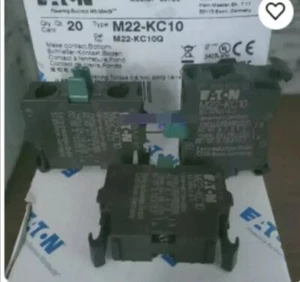20PCS/Box Brand New M22-KC10 Contactor Block NO - Picture 1 of 1