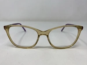 SIXXIS F1735 C8 52-17-140 Brown Crystal/Violet Full Rim Eyeglasses Frame AU96 - Picture 1 of 8