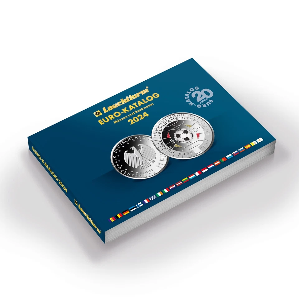 Euro-Münzen-und Banknotenkatalog 2024 NEUESTE AUSGABE ~ SOFORT LIEFERBAR!