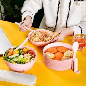 Ramen Bowl Set Microwave Ramen Cooker Instant Noodles Bowl BEST T8I6 - Picture 1 of 16