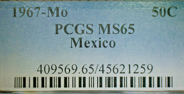 Moeda dos Estados Unidos - 50 cents - 1967 - Prata (.40