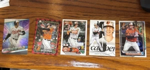 Lote de 5 cartas Adley Rutschman-TOPPS/BOWMAN ROOKIE-PARALELO-INSERTAR - Imagen 1 de 7