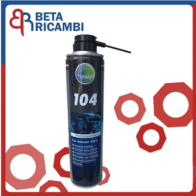 Tunap 104 Pulitore Abitacolo Plus Pulizia Interni Aantistatico Idropellente