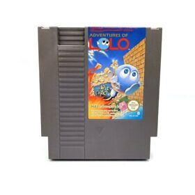 Adventures Of Lolo Nintendo NES EEC