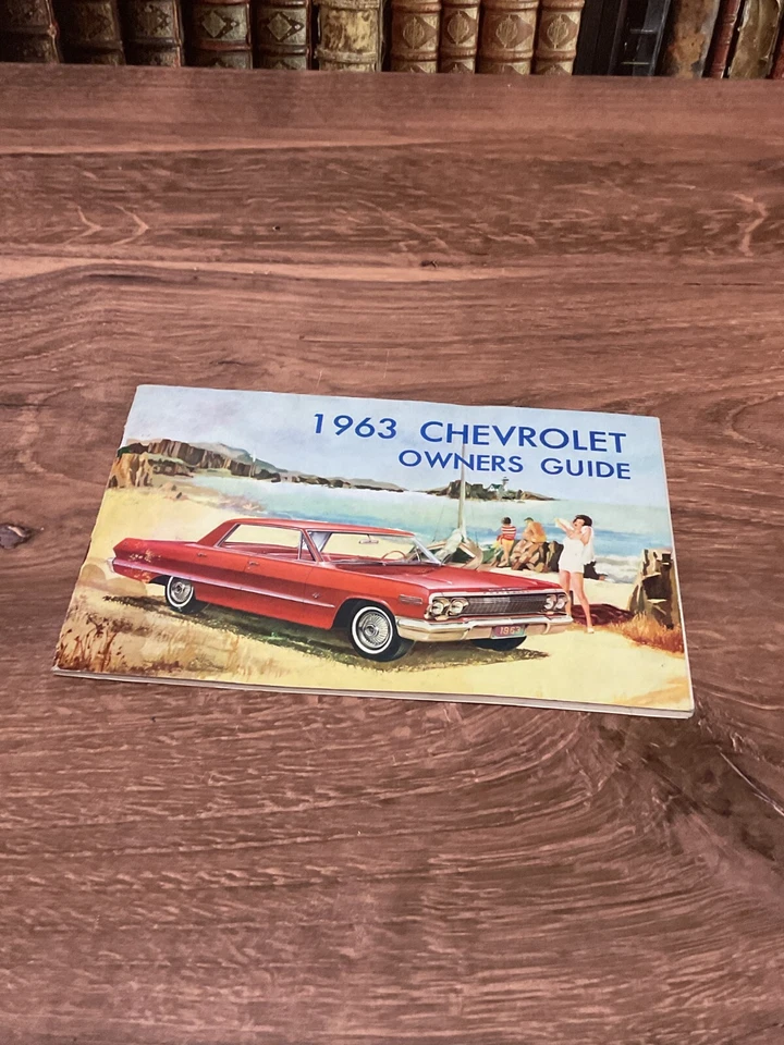 Chevrolet Impala Bel Air 1963 manual del propietario libro guía de literatura Foto 1 de 4