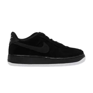 Nike Air Force 1 GS Black Corduroy BV1233-001 Mens Size 5.5/ Womens Size 7 - Picture 1 of 10