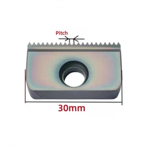 1pcs 30I 4.0ISO GR520 Internal thread Comb thread milling insert Machined steel - Picture 1 of 5