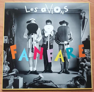 Vinyl LP Les Avions (Chanson, pop) - FANFARE, Nuit sauvage - Gatefold EPIC, 1987 - Photo 1/3