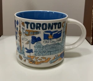 Starbucks TORONTO Mug 14oz Been There Series Across the Globe Collection 2018 - Picture 1 of 10