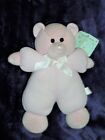 Papel Cuddle Teddy Bear Pink Rattle Cub Thermal Waffle Weave Baby Soft Toy 9"