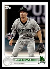 2022 Topps Pro Debut Matt McLain   PD-110 Dayton Dragons