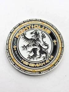 Fight Club Nehemiah 4:14 Challenge Coin 1.75" - Picture 1 of 4