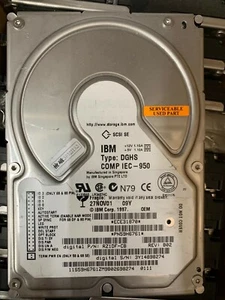 DIGITAL DEC RZ1DF-CB 9.1GB 7200 RPM 3.5" 80 PIN SCSI HDD - Picture 1 of 1