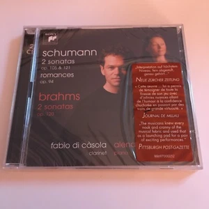 Schumann, Brahms, Fabio Di Càsola, Alena Cherny - 2 Sonaten op. 105 A121 CD Neu - Bild 1 von 2