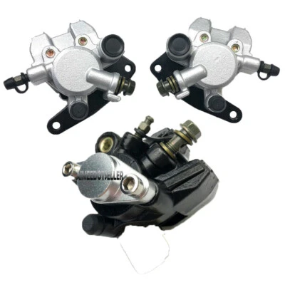 NUEVO Juego de pinzas de freno delanteras y traseras para Yamaha Banshee 350 1990-2005 2006 YFZ350 Foto 1 de 2