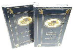 Set (2) Big Stony, Upstream and Down by Howard Walden (Limited Ed.) Fishing, NEW - Imagen 1 de 2